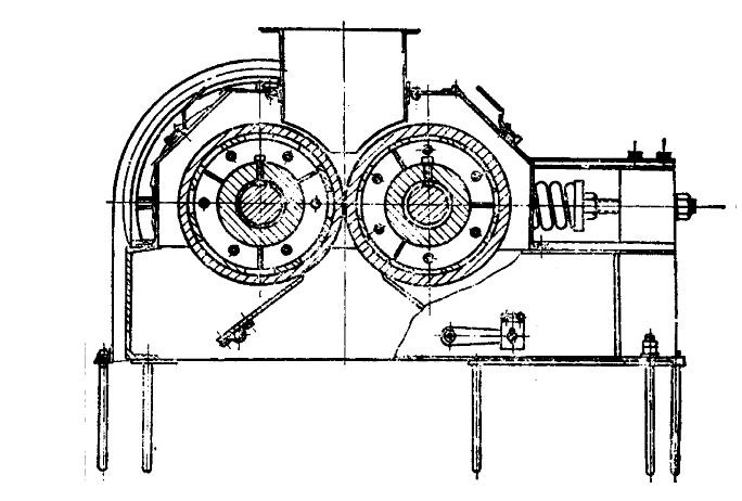 彈簧對輥破碎機和液壓對輥破碎有哪些不同？(圖1)